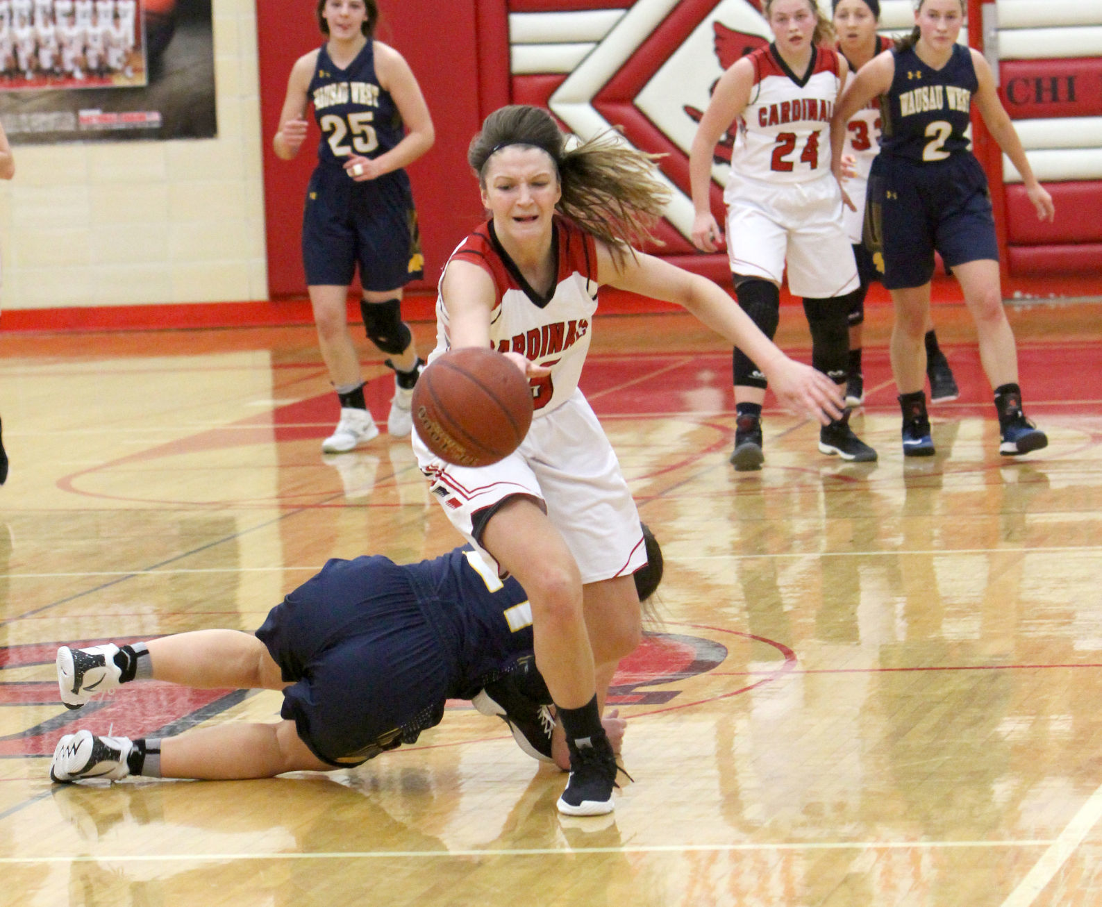 Wausau West at Chi-Hi girls basketball 2-2-19